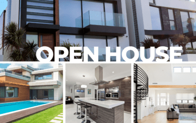 Free Open House Flyer Template for Canva